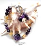 Designer Amethyst & Rutilated Quartz Bracelet  - Image 2