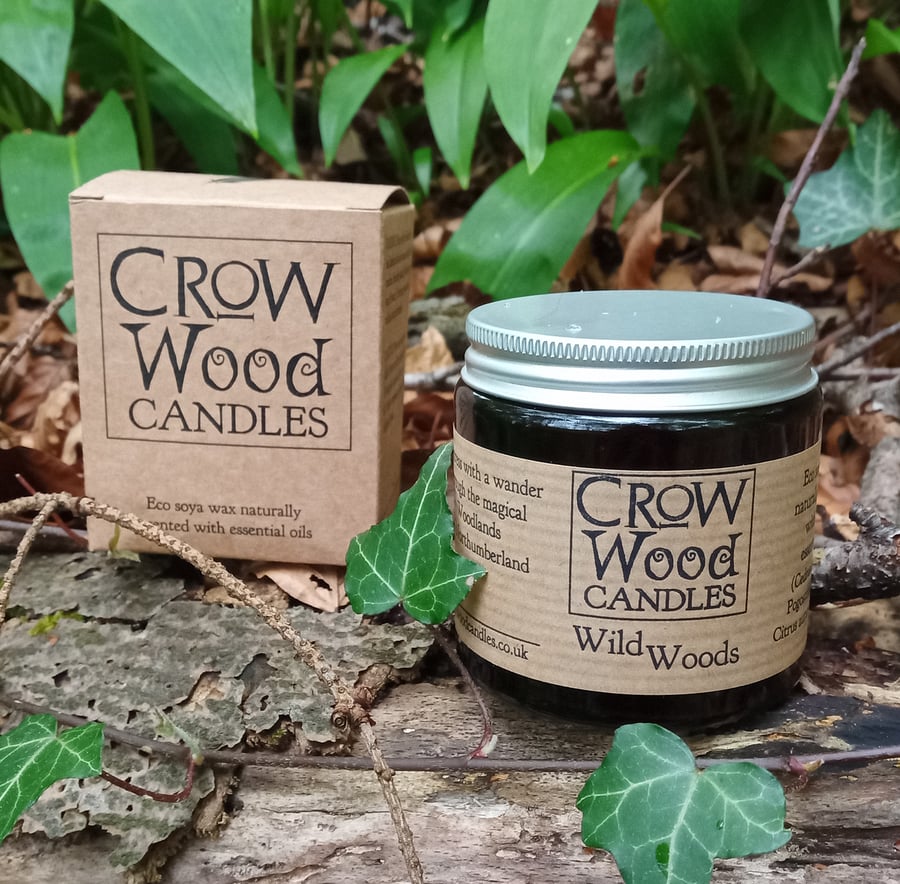 Wild Woods Soya Essential oil Candle