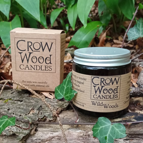 Wild Woods Soya Essential oil Candle