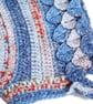 Toddler Dragonscale Bonnet Hat for ages 2-5 - Image 5