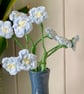 Forget-Me-Not bouquet, crochet everlasting spring flowers - Image 6