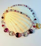 Rainbow Fluorite Gemstone Necklace - Handmade In Devon - Image 6