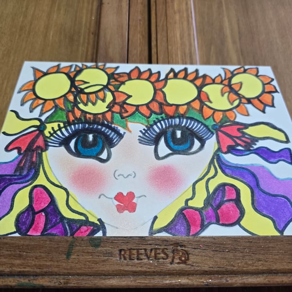 Fairy Canvas Drawing 