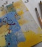 Two original paintings turned into a handmade book (no. 38)  - Image 2