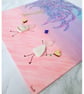 Seaglass and seapottery canvas "FRIENDS" - Image 6