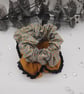 2 Large, gold theme scrunchies, free uk delivery.   - Image 2