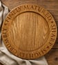 Personalised Oak Cheeseboard – Handmade Engraved Gift - Image 5
