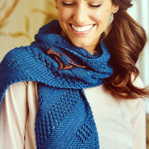 Sampler Scarf Knitting Pattern