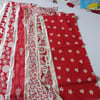 Fabric 6 Strips Scandi Christmas Red Ref No K1SRC