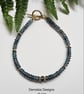 'A'A Grade Green Kyanite Gold Vermeil Sterling Silver Bracelet - Image 5