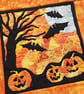 Bat & Pumpkin Halloween Kit Quilt Panel - Image 7