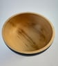 Sycamore bowl with stained outside. - Image 4