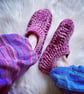 Raspberry Slipper Socks  - Image 7