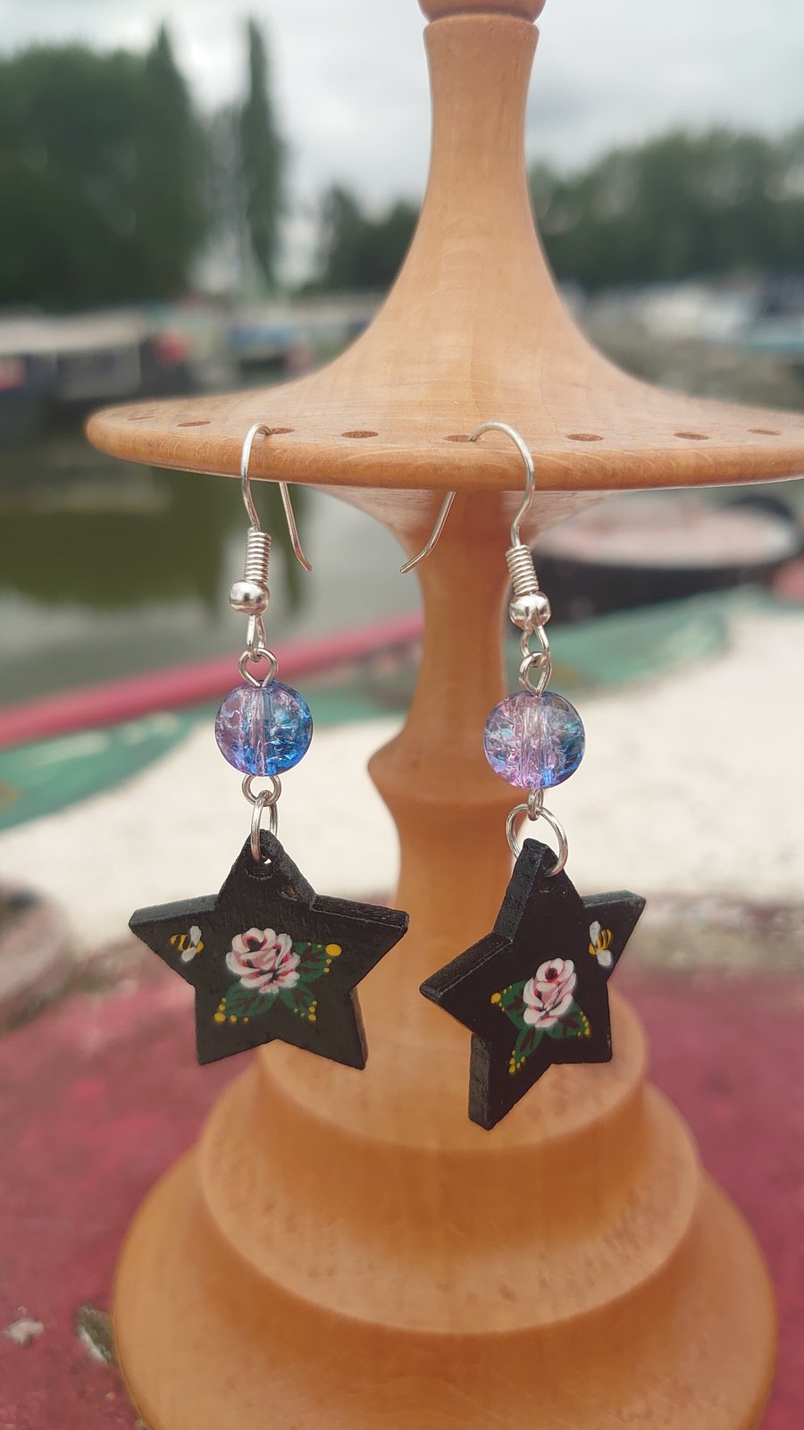 Canal Art Star Earrings 