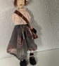 Alice - handmade needle felted doll - Image 6