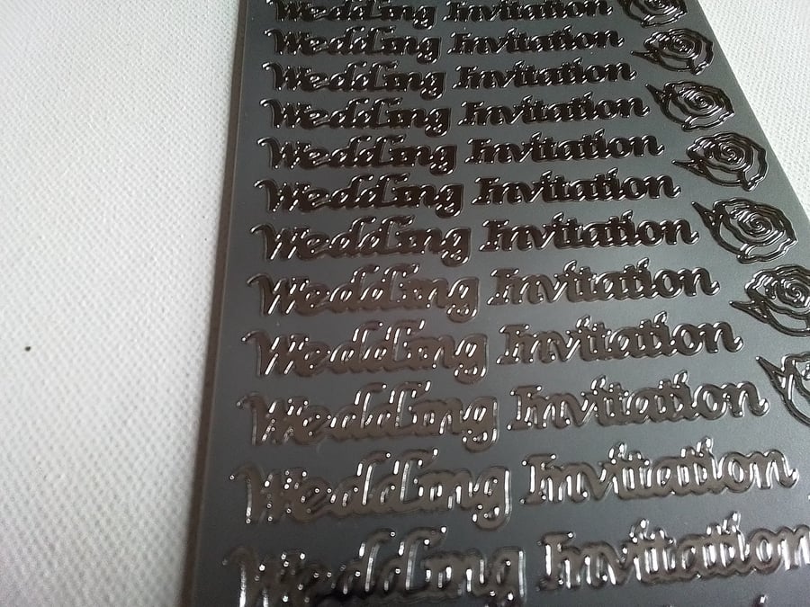 Wedding stationery. Wedding invitation stickers. Summer seconds. Ref 520