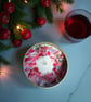 Mulled Wine Soy Wax Candle Vegan Hand Poured 5oz Gold Tin