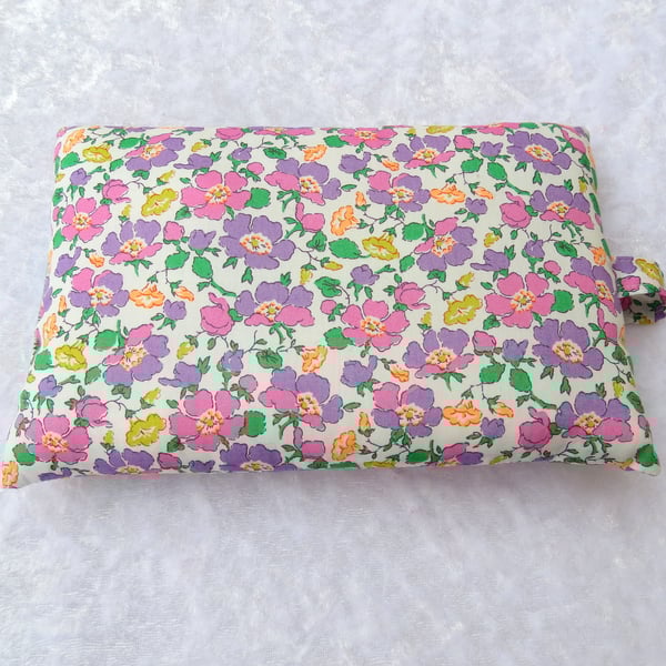 Palm rest, wrist support, made from Liberty Tana Lawn, floral