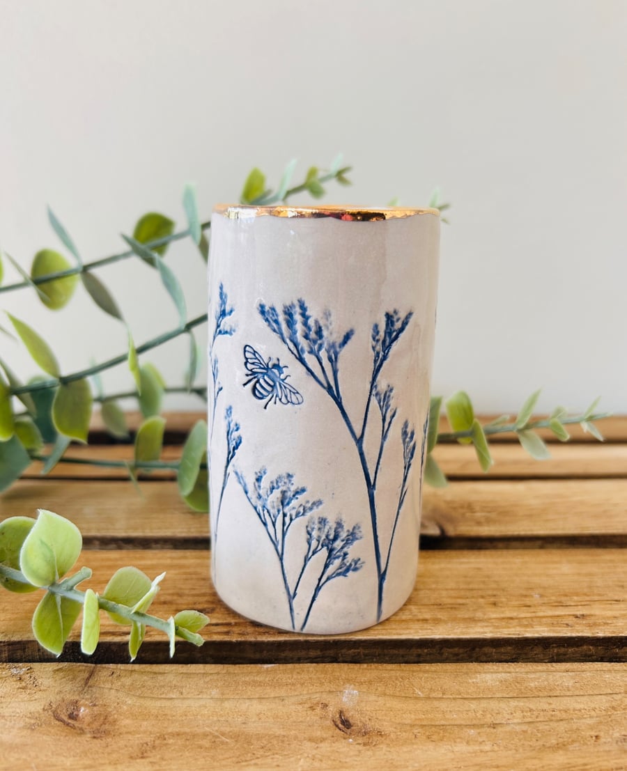 Small Botanical Vase 