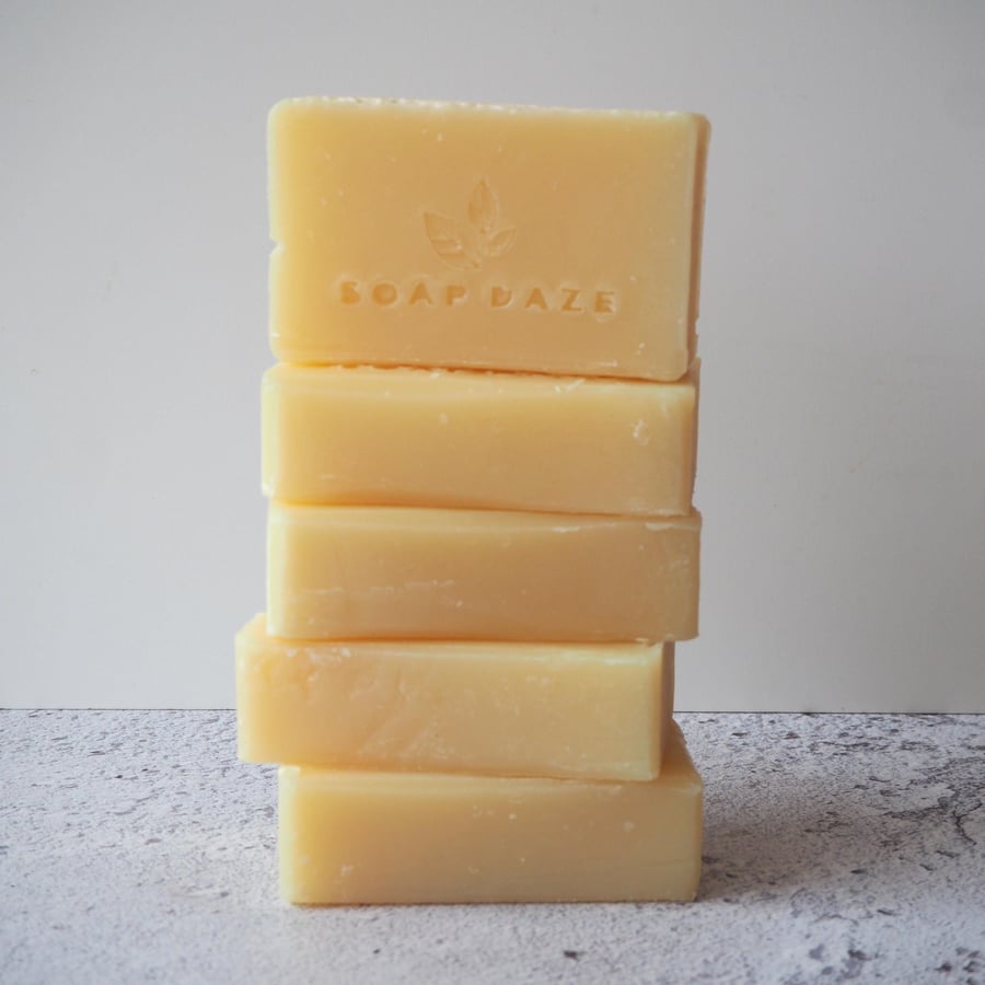 3 or 5 Bergamot and Neroli soaps bars, multibuy, vegan