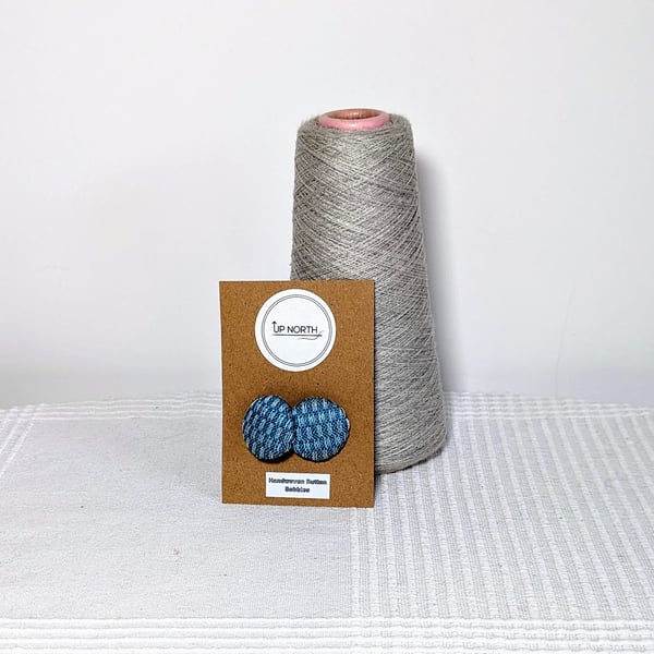 Handwoven Button Hair Bobbles