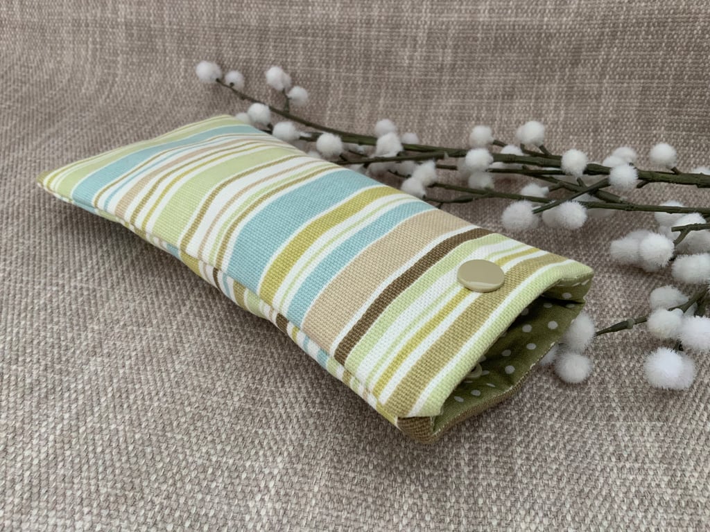 Fabric Glasses Case, Sunglasses Case, Glasses Pouch, Fabric Purse