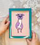 Customized Handmade Original Pet Illustration,Fridge Magnet,Necklace,Keyring... - Image 5