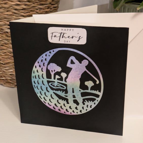  Golfer Father's Day cards