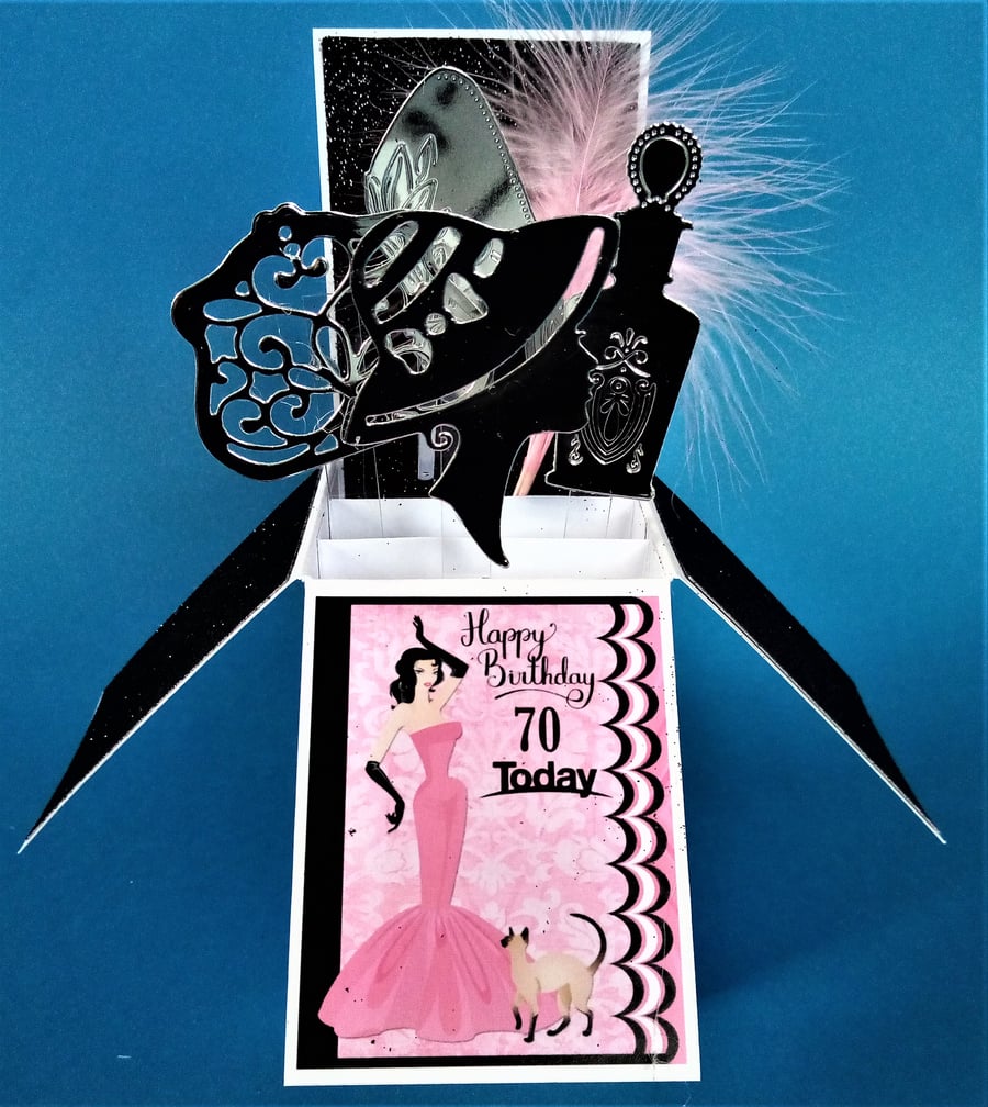 Standing Tall Lady Card Standing Tall Lady Card