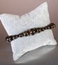 Bracelet Bronzite chunky stretchy handmade gem bracelet  - Image 4