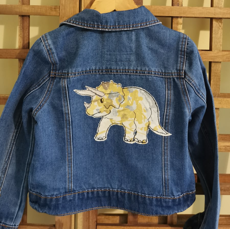 Triceratops jacket (7-8 yrs) - Folksy