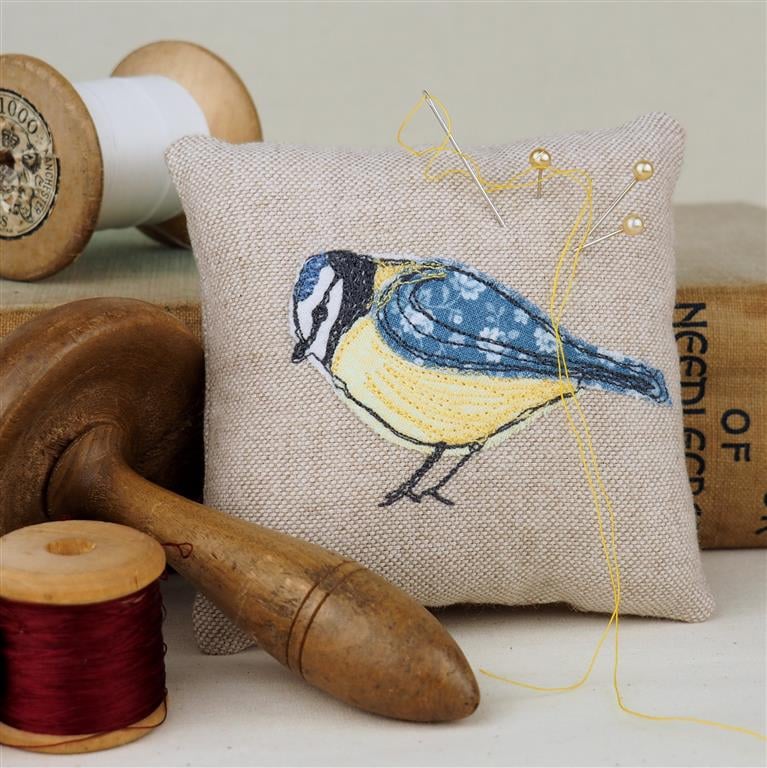 Pin Cushion Blue Tit Bird  Wildlife Nature Bird