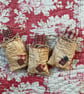 Kitten in vintage quilt pocket - Image 2