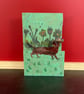 Greetings Card - Garden Dachshund - Image 2