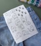 Stick and Stitch Cat Embroidery Designs - Image 3