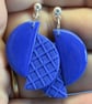 Offset Half Circle Earrings - Image 4