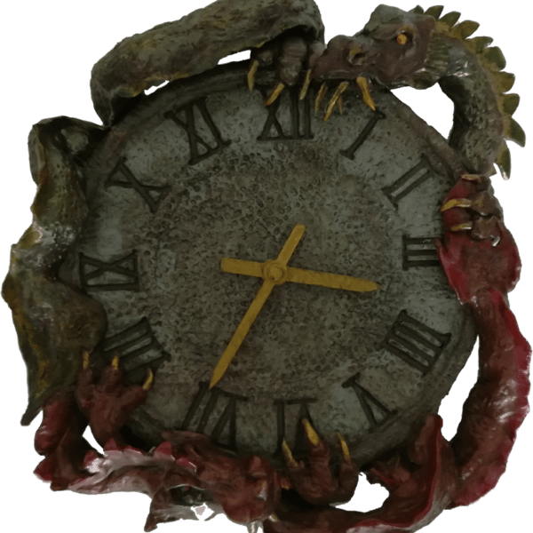 Two Dragons Clock