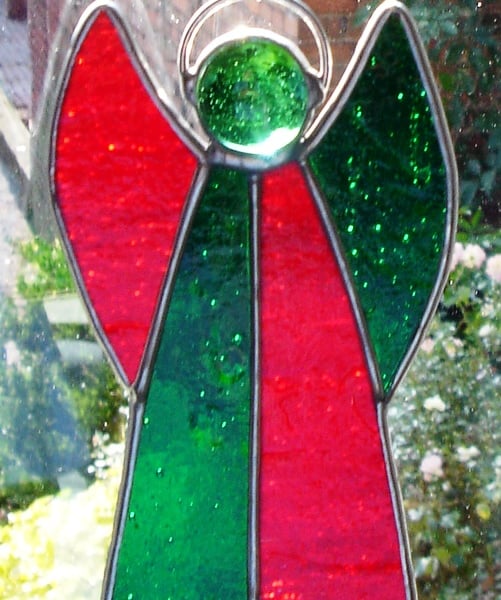 STAINED GLASS ANGEL