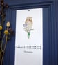 Birthday Perpetual A5 Seasonal Wildlife Wall Calendar - Image 10