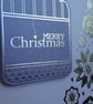 Lilac & Silver Foiled Christmas Tree Card - Merry Christmas - Image 9