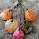 Hardwood Pendants 