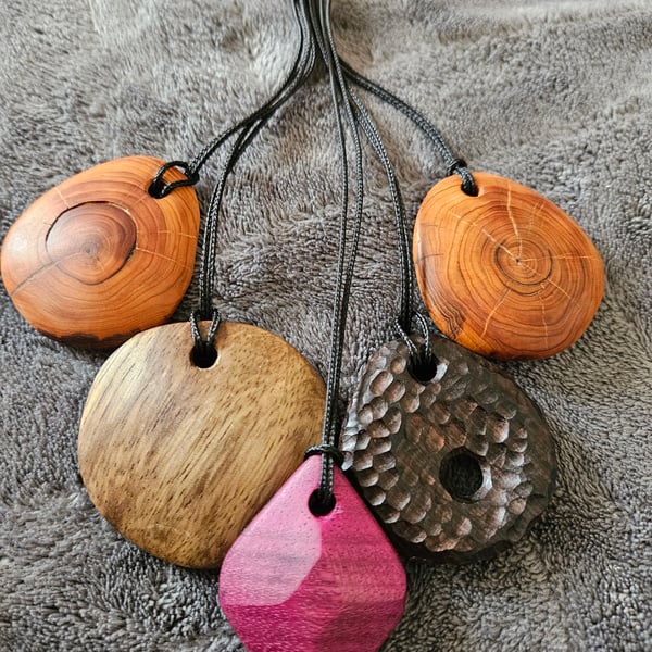 Hardwood Pendants 