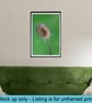 Teasel head macro print