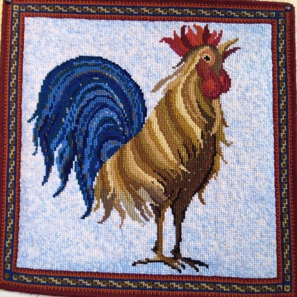 Burrell Cockerel Tapestry Kit,  Counted Cross Stitch,, shop early,  10%discount 