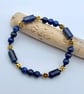 Lapis Lazuli Bracelet, September Birthday, Anniversary, Gemstone Jewellery Gifts