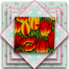 Sale Item - Tulips Fabric 110 x 24 cm