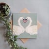 Swans card