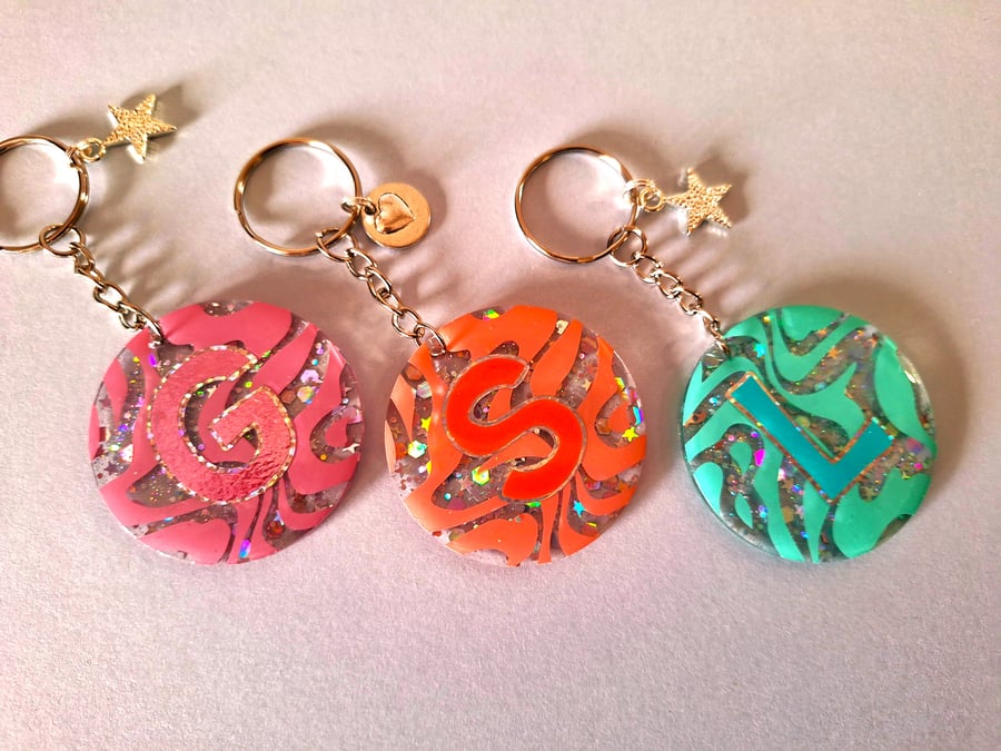 Personalised Acrylic Keyring