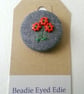Hand Embroidered Posy Badge - Image 1