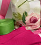Pretty, floral peg bag with shoulder strap. Traditional rose design. - Image 5